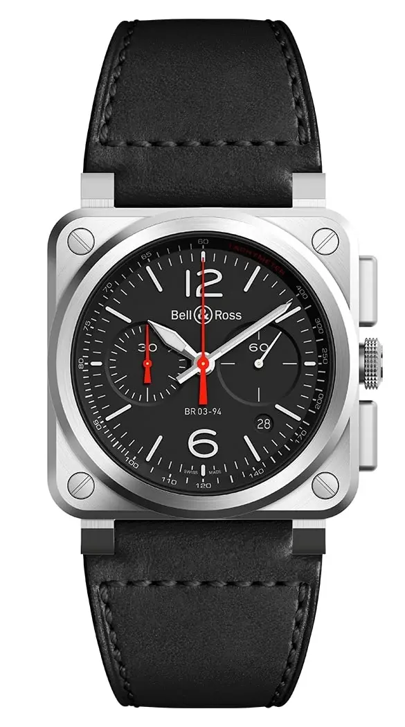 Bell & Ross BR 03-94 Black Steel, reference BR0394-BLC-ST/SCA, photo 1