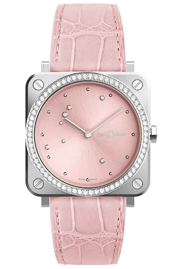 Bell & Ross BR S Pink Diamond Eagle Diamonds, reference BRS-EP-ST-LGD/SCR, photo 1