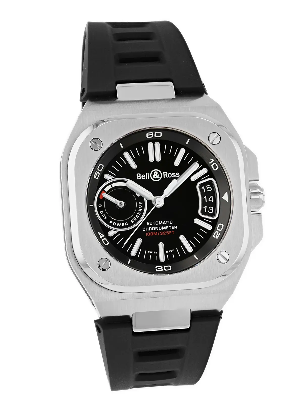 Bell & Ross BR-X5 Black Steel, reference BRX5R-BL-ST/SRB, photo 1