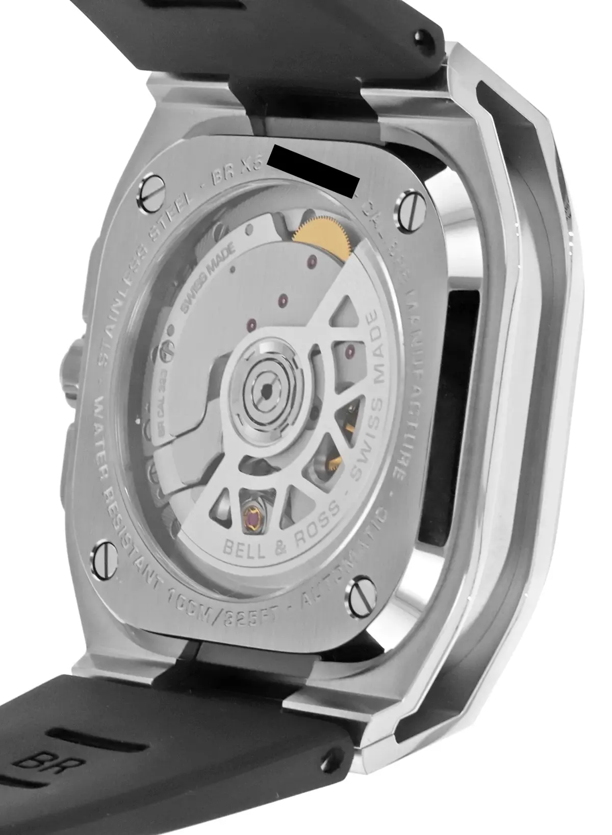 Bell & Ross BR-X5 Black Steel, reference BRX5R-BL-ST/SRB, photo 3