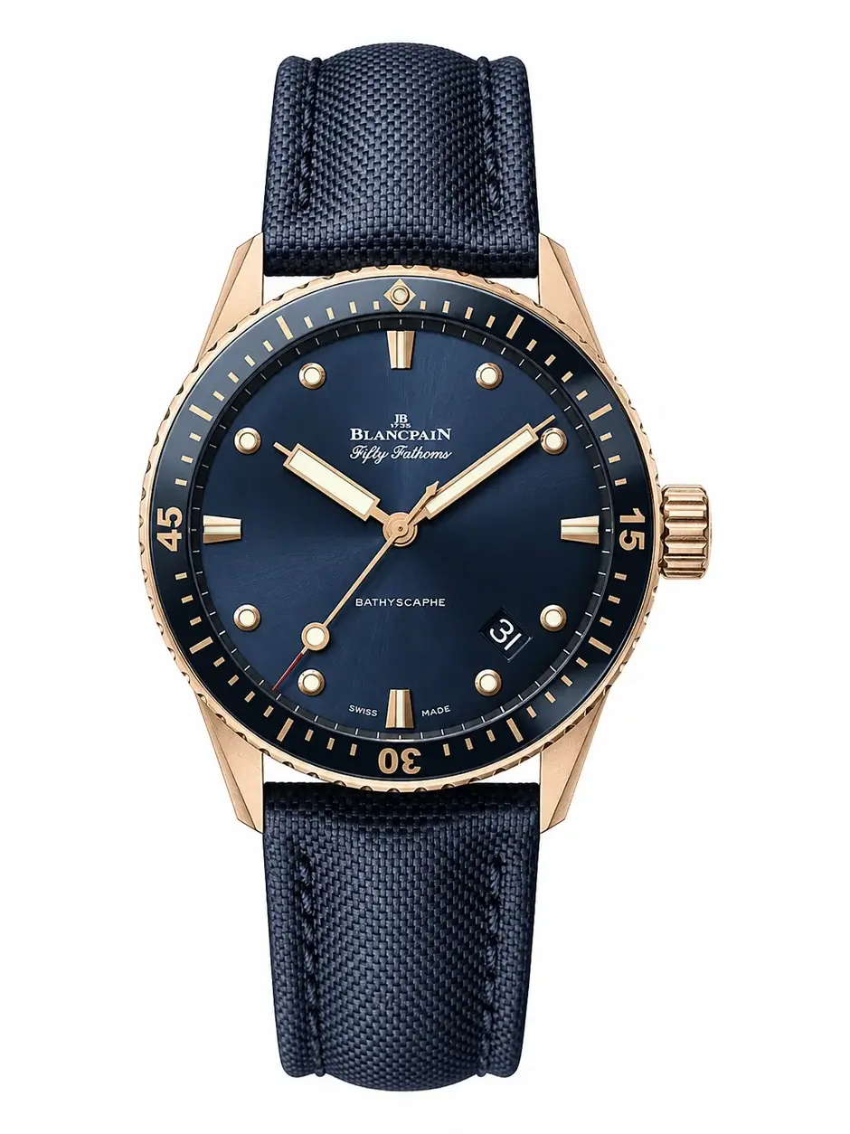 Blancpain Fifty Fathoms Bathyscaphe, reference 5000 36S40 O52A, photo 1