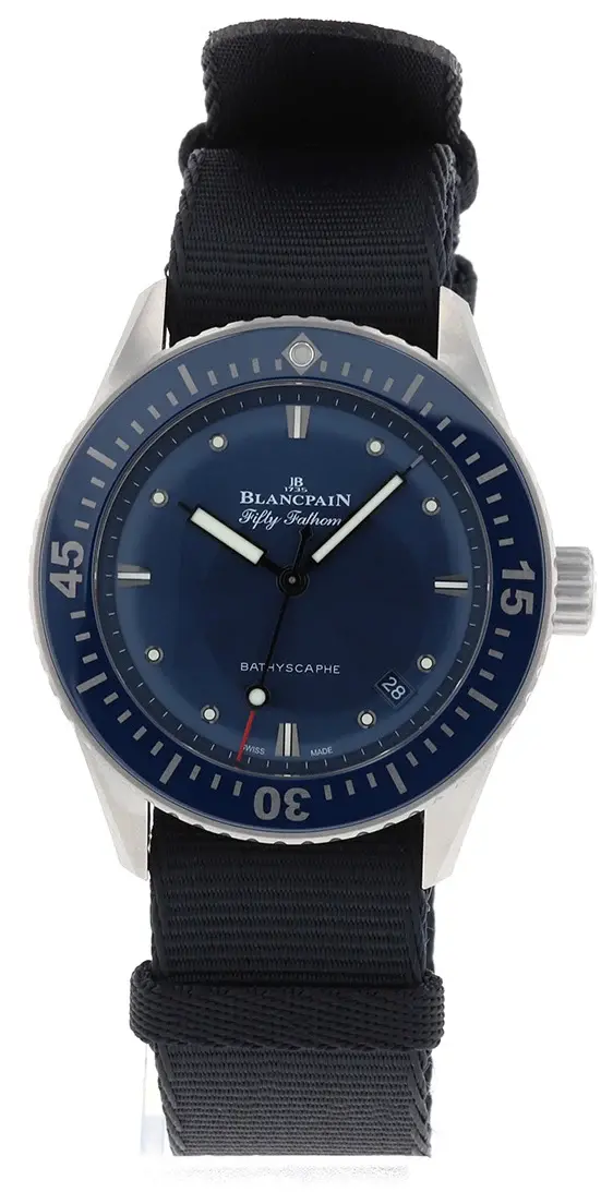 Blancpain Fifty Fathoms Bathyscaphe, reference 5100 1140 NAOA, photo 1
