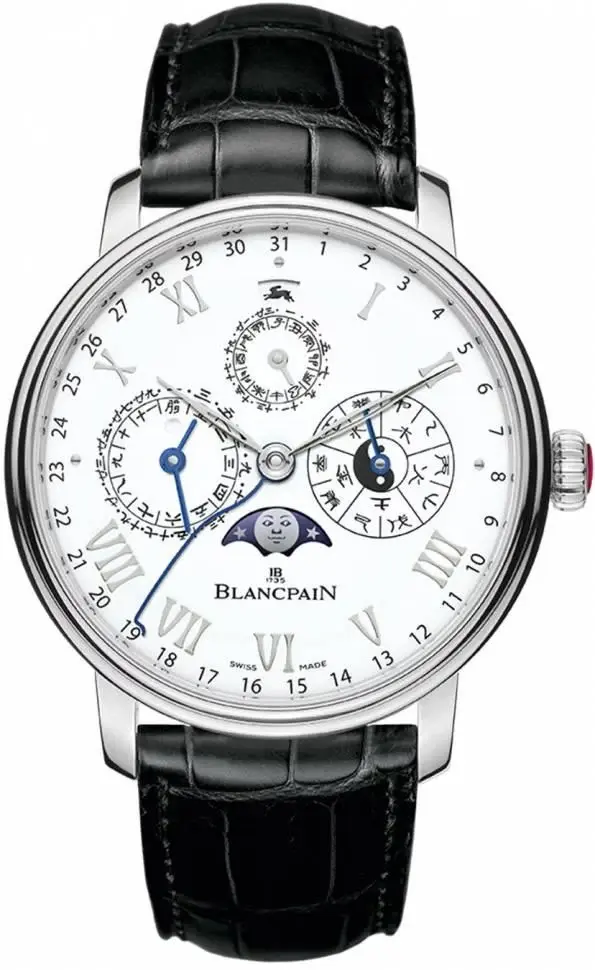 Blancpain Villeret Calendrier Chinois Traditionnel, reference 0888K 3431 55B, photo 1