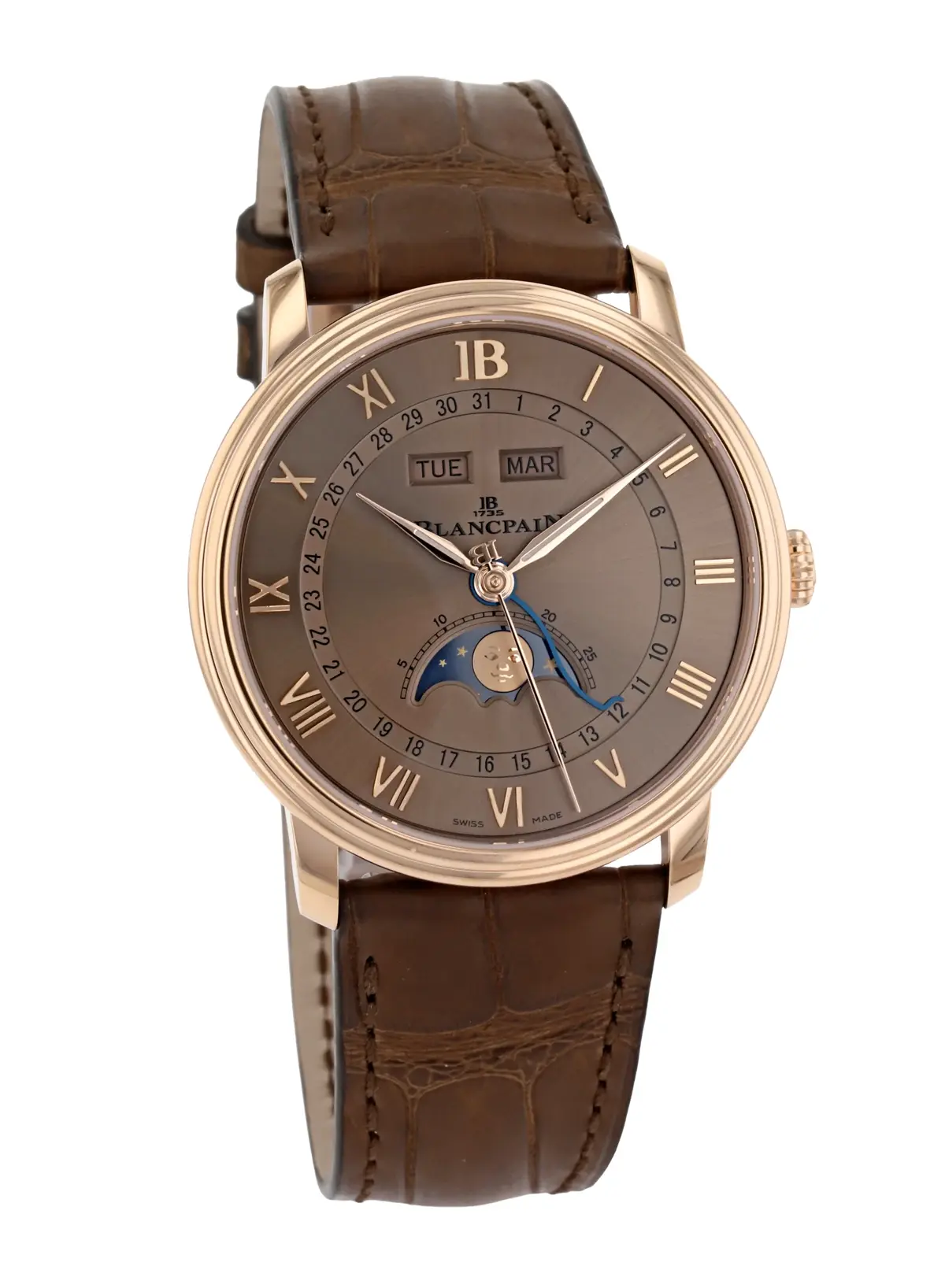 Blancpain Villeret Quantième Complet Phases de Lune, reference 6654N 3646 55B, photo 1