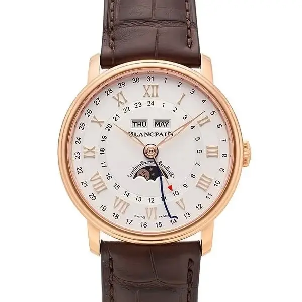 Blancpain Villeret Quantième Complet Phases de Lune GMT, reference 6676 3642 55A, photo 1