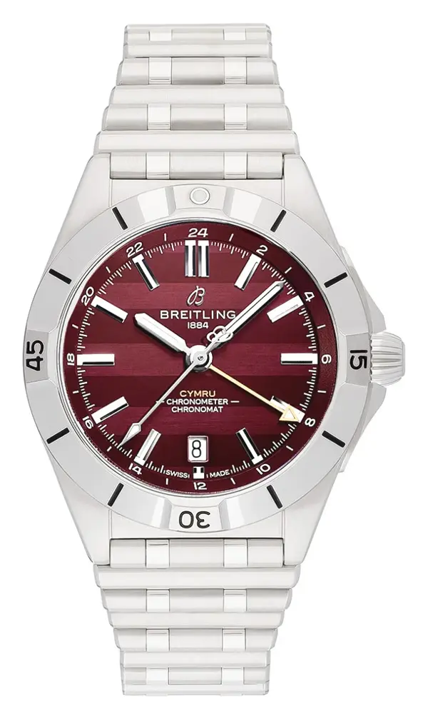 Breitling Chronomat Automatic GMT 40 Six Nations Wales, reference A323988B1K1A1