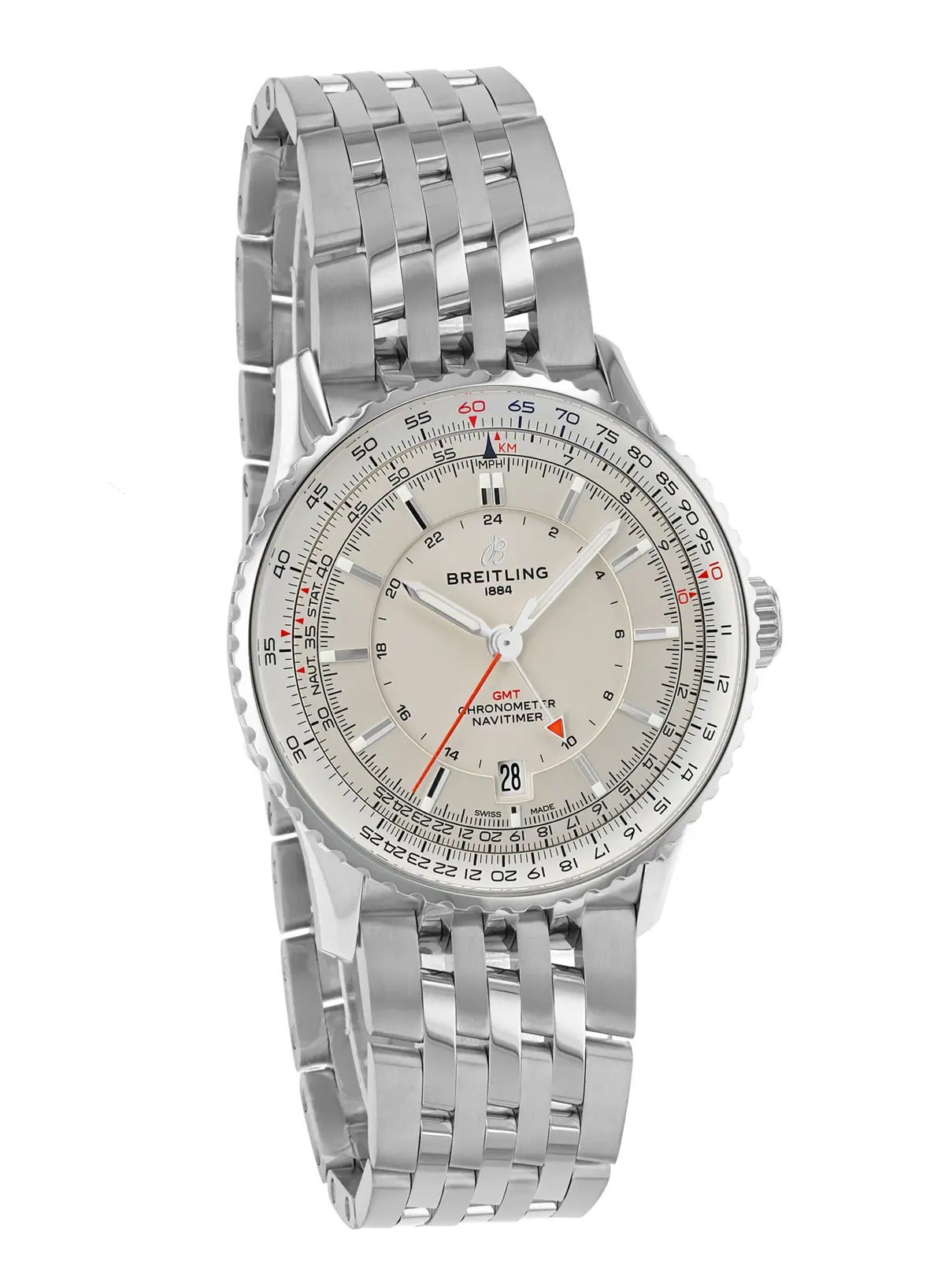Breitling Navitimer Automatic GMT 41, reference A32310211G1A1, photo 1