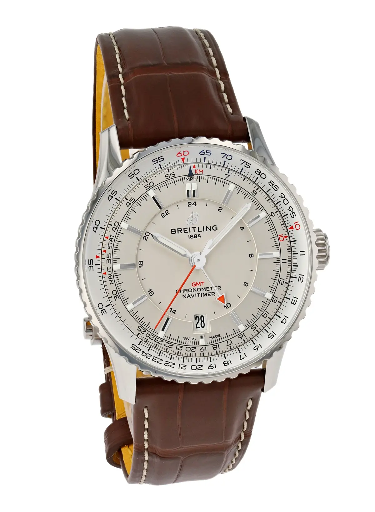Breitling Navitimer Automatic GMT 41, reference A32310211G1P1, photo 1