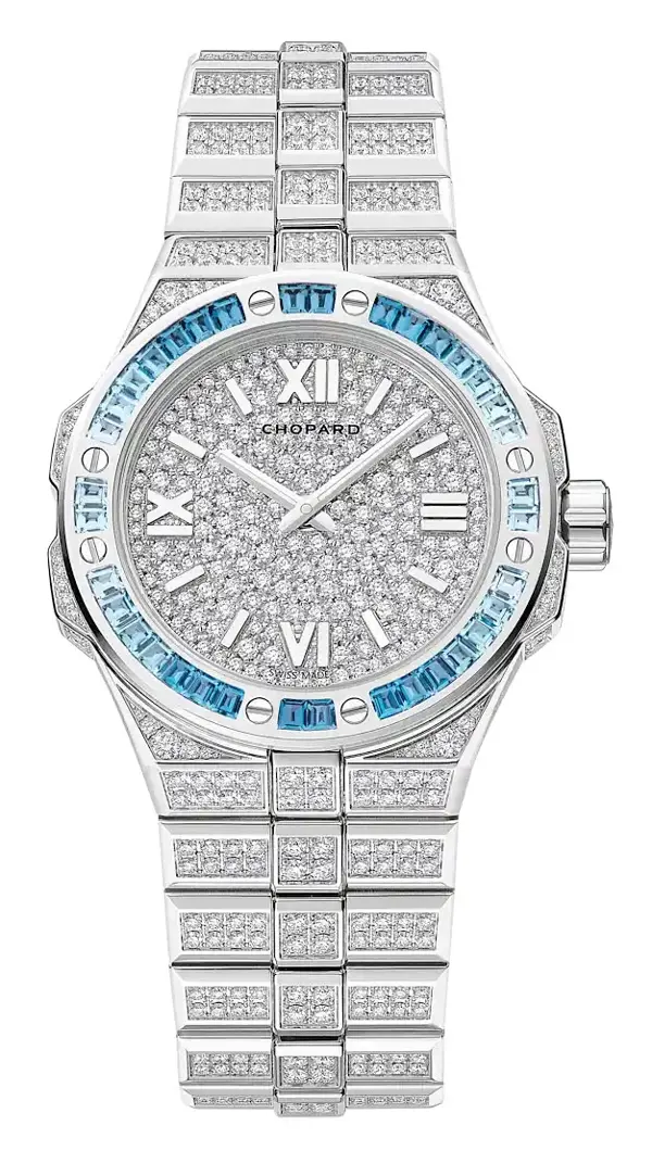 Chopard Alpine Eagle 33 Frozen Topaz Blue, reference 295384-1004