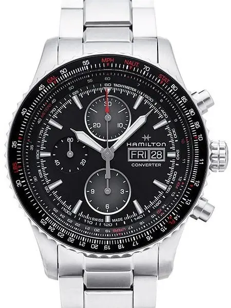 Hamilton Khaki Aviation Converter Auto Chrono, reference H76726130, photo 1