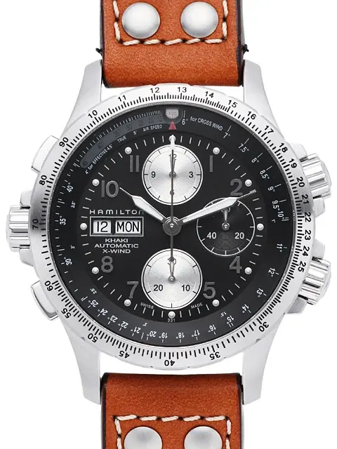 Hamilton Khaki Aviation X-Wind Auto Chrono, reference H77616533, photo 1