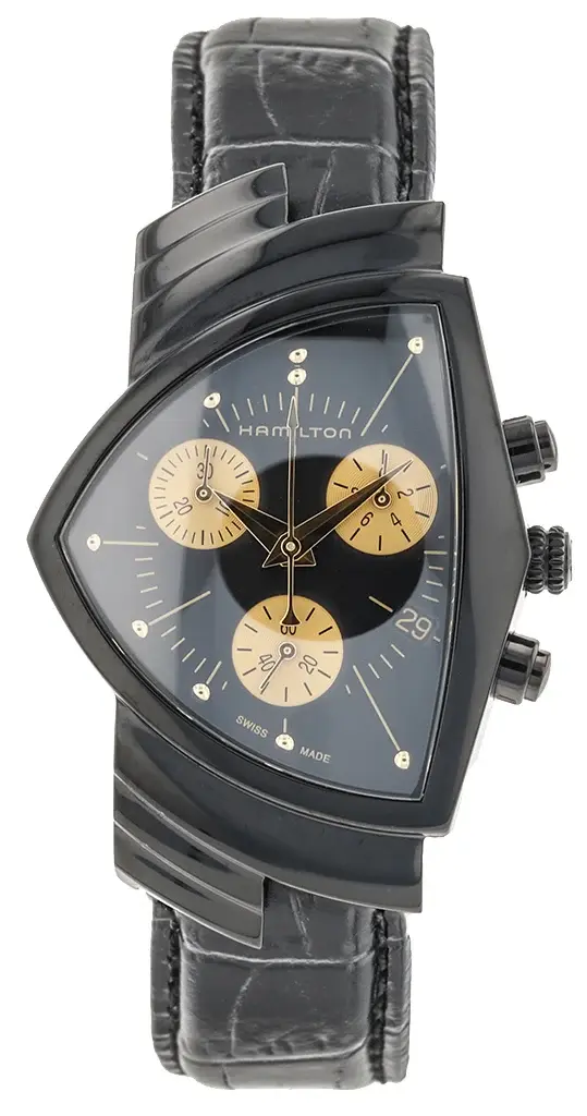 Hamilton Ventura L Chrono Quartz, reference H24402730, photo 1