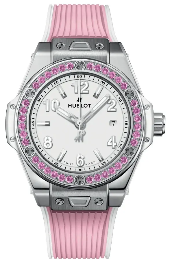 Hublot Big Bang One Click Joyful Steel Pink 33mm, reference 485.SP.2210.RX.1233, photo 1