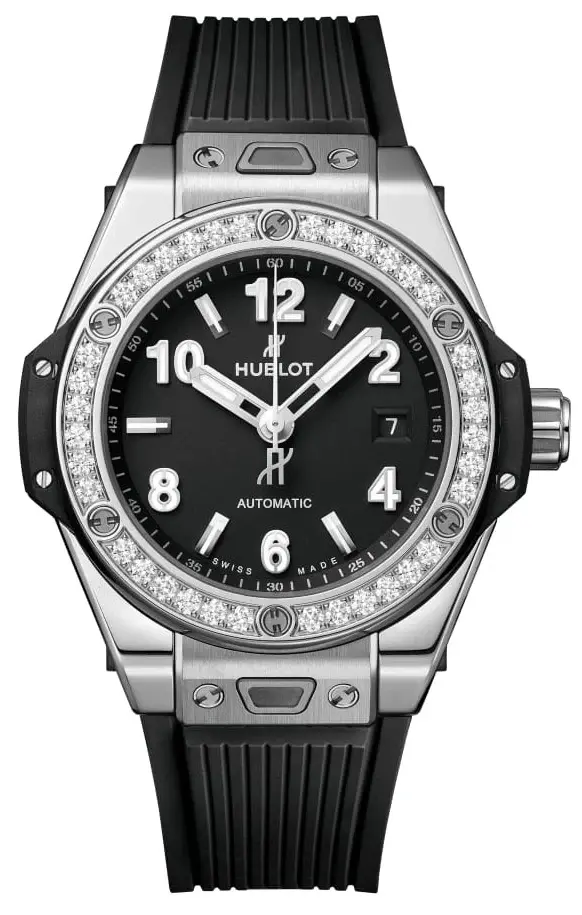 Hublot Big Bang One Click Steel Diamonds 33mm, reference 485.SX.1170.RX.1204, photo 1