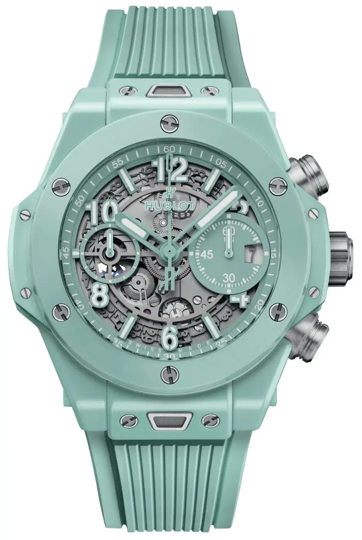 Hublot Big Bang Unico Mint Green Ceramic 42 mm, reference 441.GS.5221.RX, photo 1