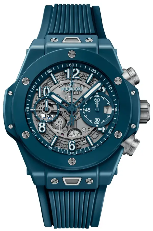 Hublot Big Bang Unico Petrol Blue Ceramic 42 mm, reference 441.ES.5121.RX