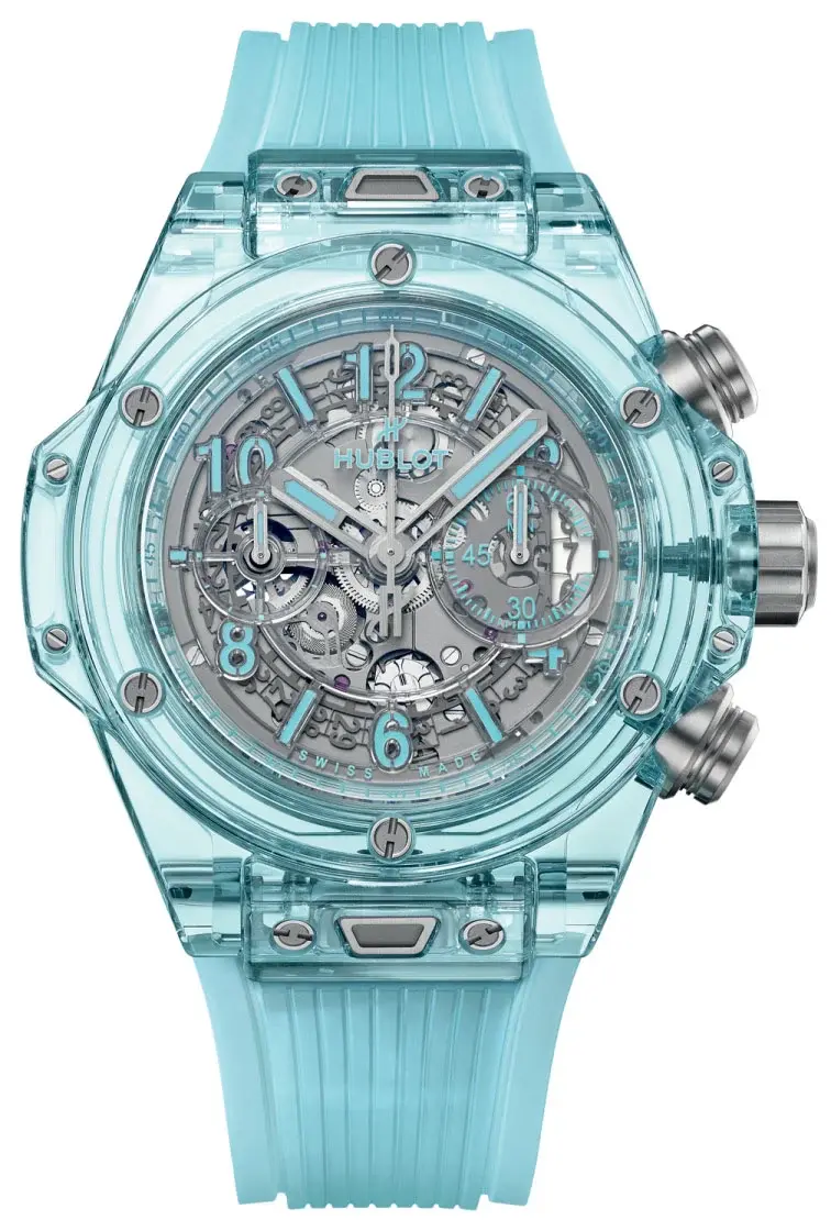 Hublot Big Bang Unico Water Blue Sapphire 44 mm, reference 421.JL.4890.RT, photo 1