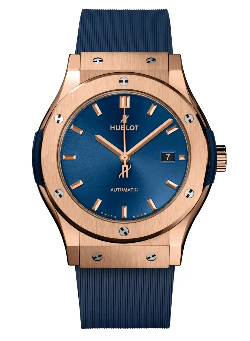 Hublot Classic Fusion Automatic King Gold Blue 42mm, reference 542.OX.7180.RX, photo 1