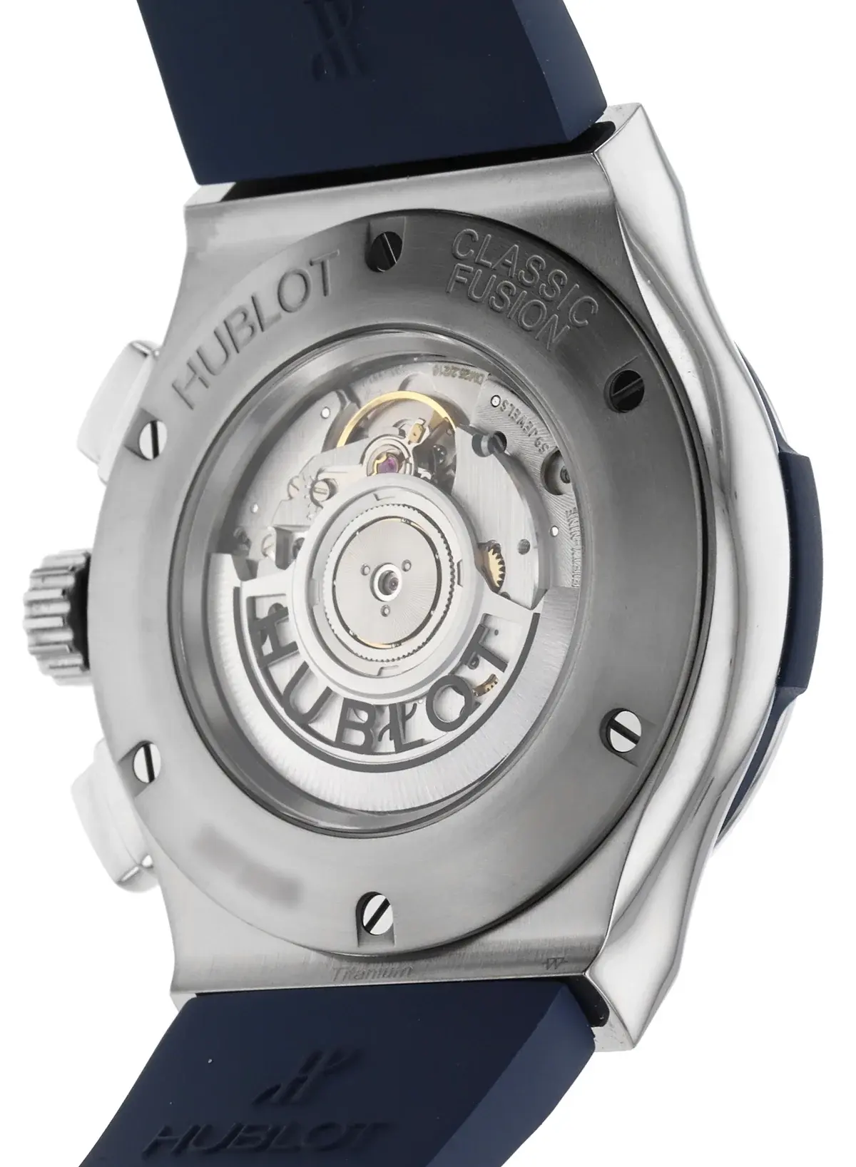Hublot Classic Fusion Chronograph Titanium Blue 45 mm, reference 521.NX.7170.RX, photo 3