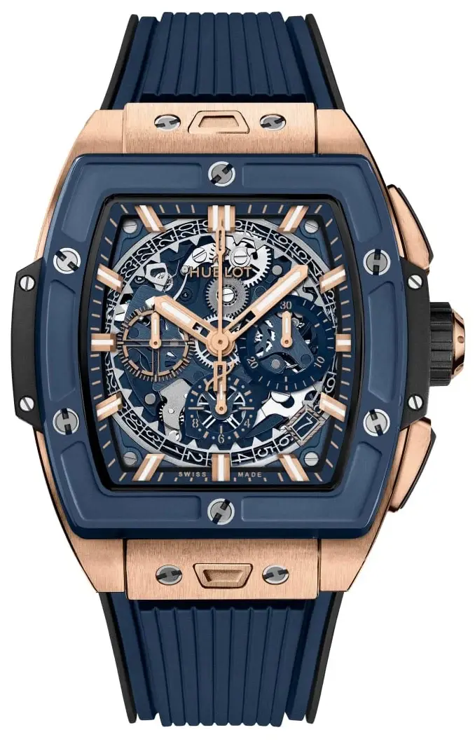 Hublot Spirit of Big Bang King Gold Blue Ceramic 42 mm, reference 642.OL.7180.RX, photo 1