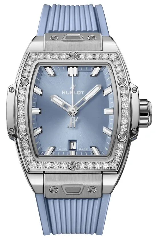 Hublot Spirit of Big Bang Steel Coal Blue Diamonds 32 mm, reference 682.SX.717B.RX.1204, photo 1