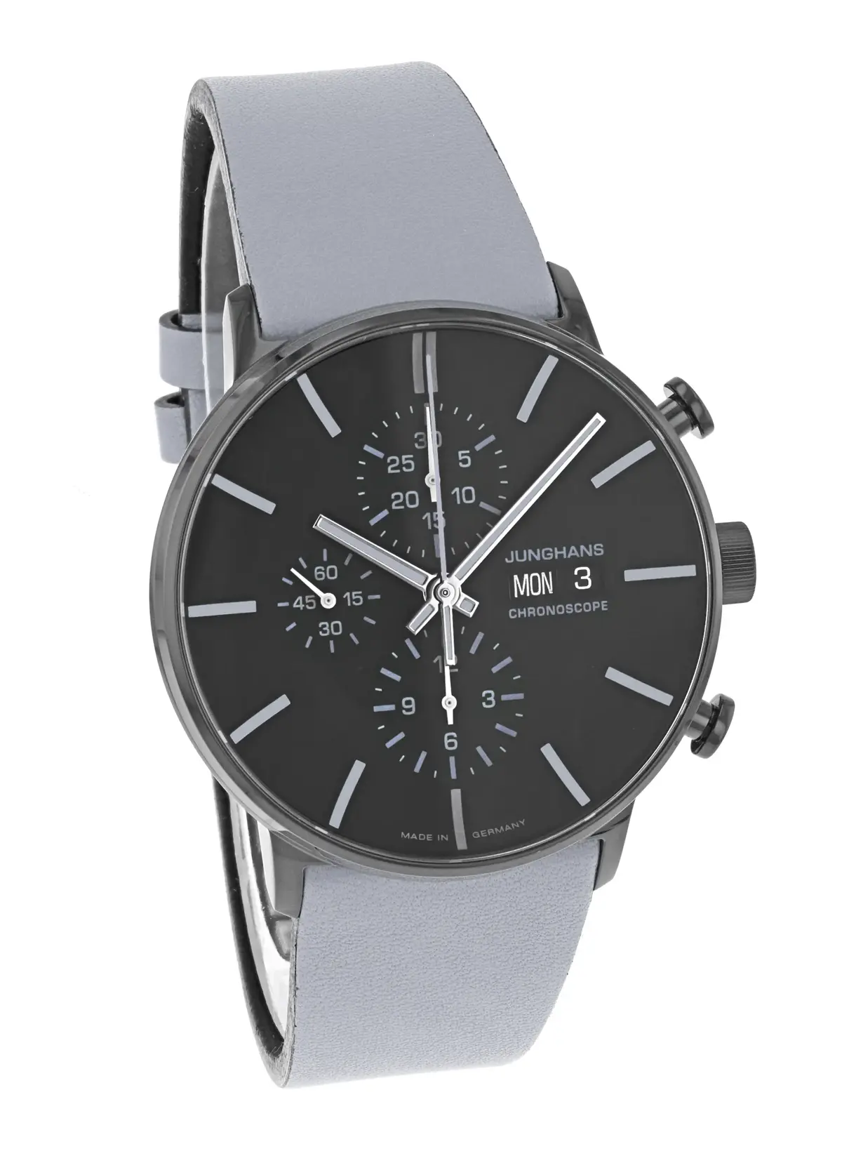 Junghans Form A Chronoscope English date, reference 27/4371.01, photo 1