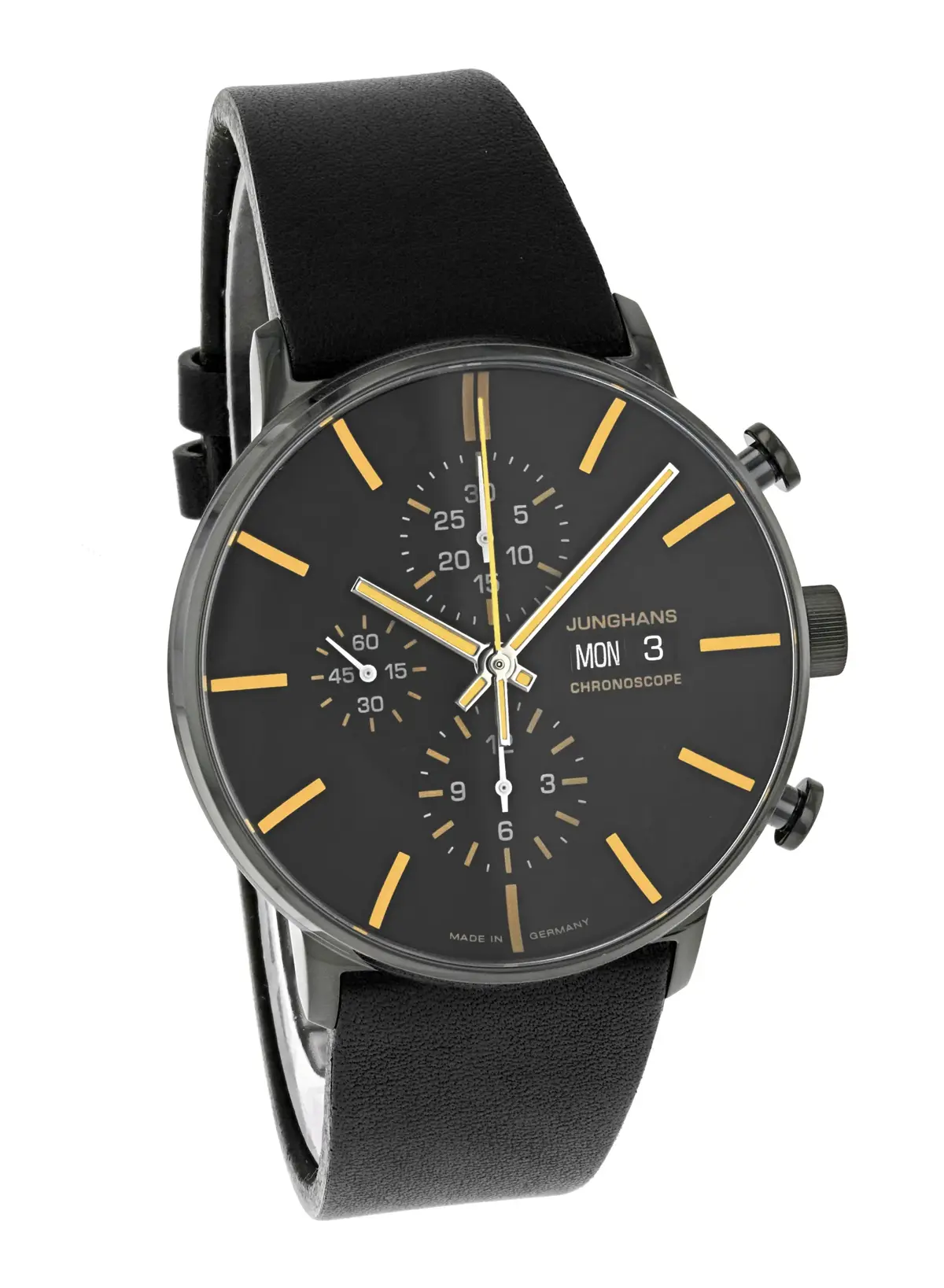 Junghans Form A Chronoscope English date, reference 27/4372.03, photo 1