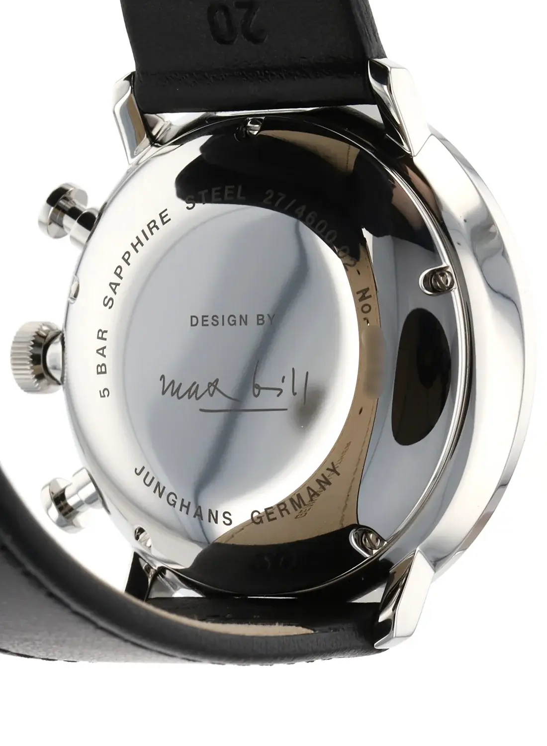 Junghans Max Bill Chronoscope, reference 27/4600.02, photo 3