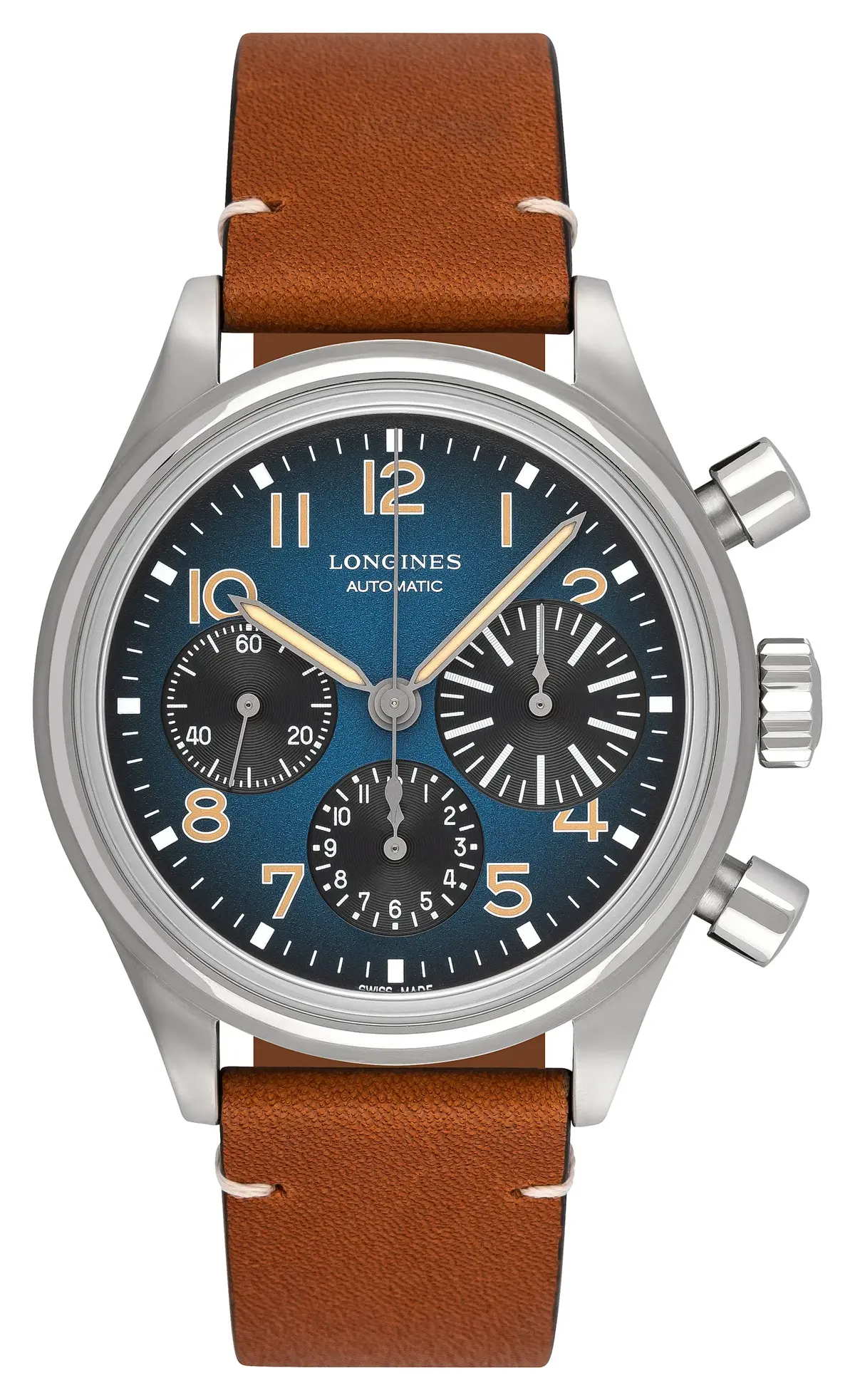 Longines Avigation Big Eye Chronograph 41mm, reference L2.816.1.93.2, photo 1