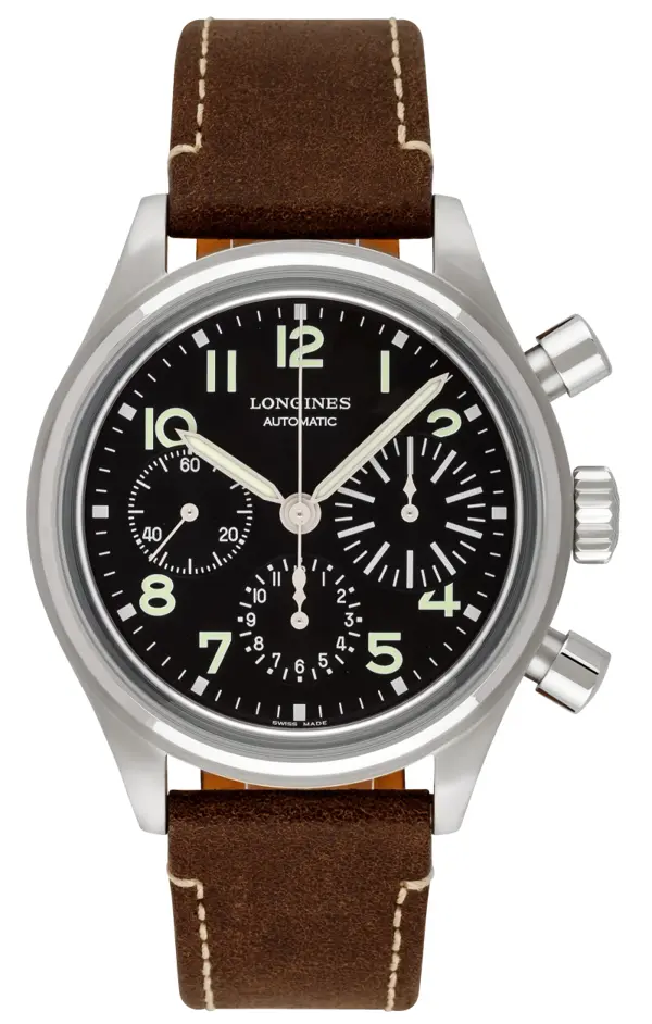Longines Avigation Big Eye Chronograph 41mm, reference L2.816.4.53.2