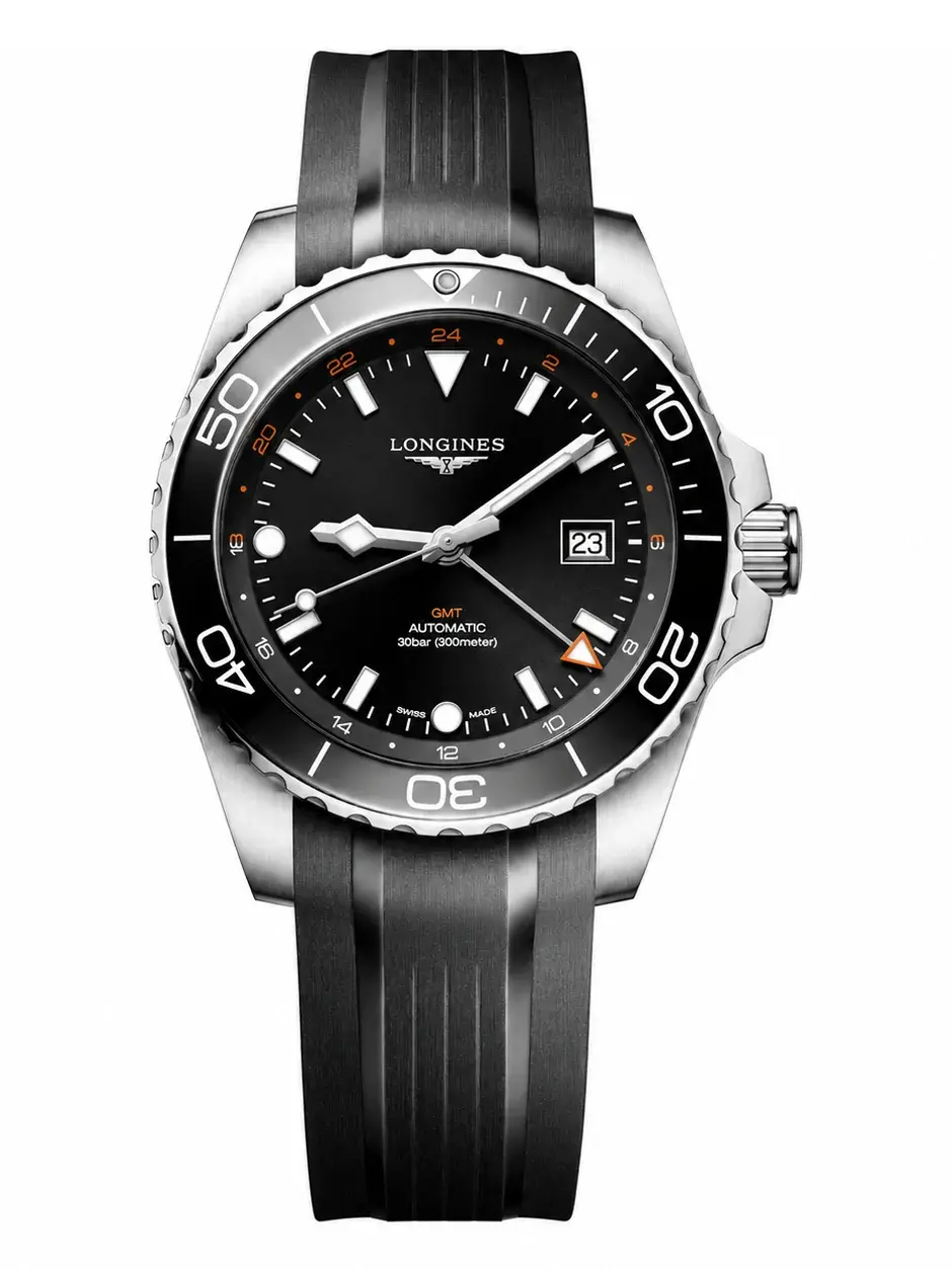 Longines HydroConquest GMT 43mm, reference L3.890.4.56.9, photo 1