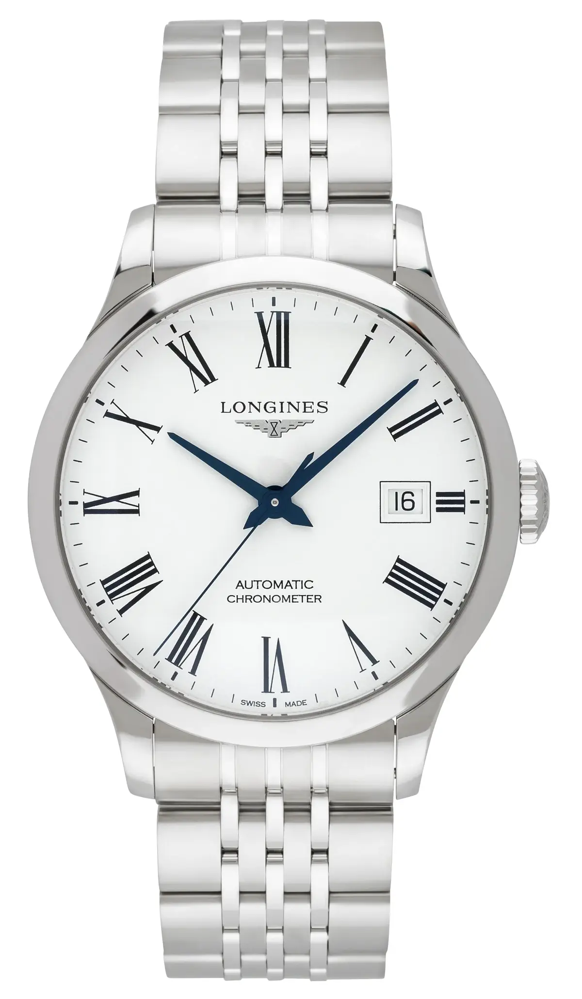 Longines Record Automatic 38,5mm, reference L2.820.4.11.6, photo 1