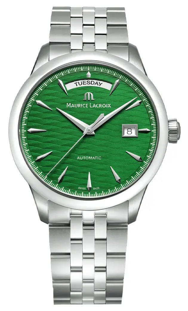 Maurice Lacroix 1975 Automatic Vagues du Jura Green, reference 756058-SS002-630-1, photo 1