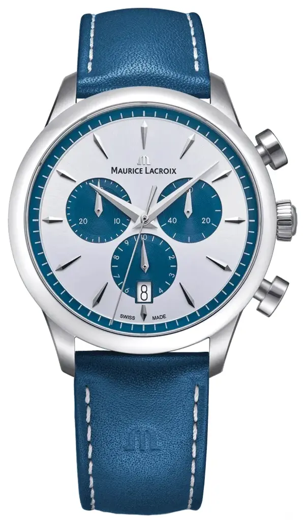 Maurice Lacroix 1975 Quartz Chronograph 40 mm, reference 751038-SS001-131-4