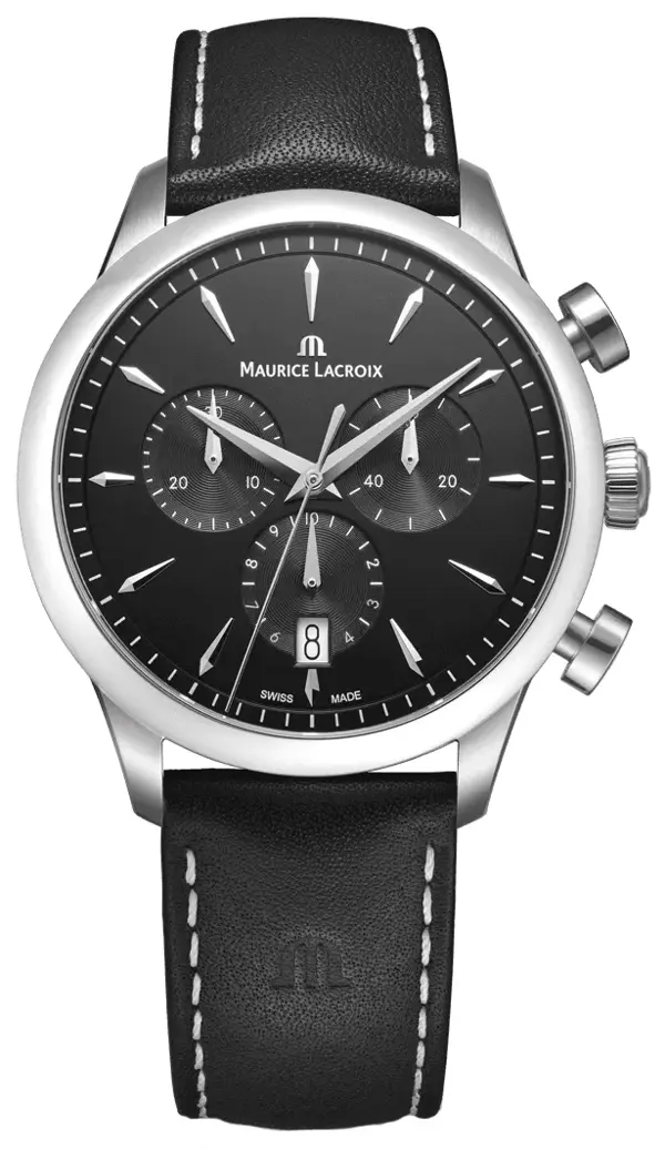 Maurice Lacroix 1975 Quartz Chronograph 40 mm, reference 751038-SS001-330-2