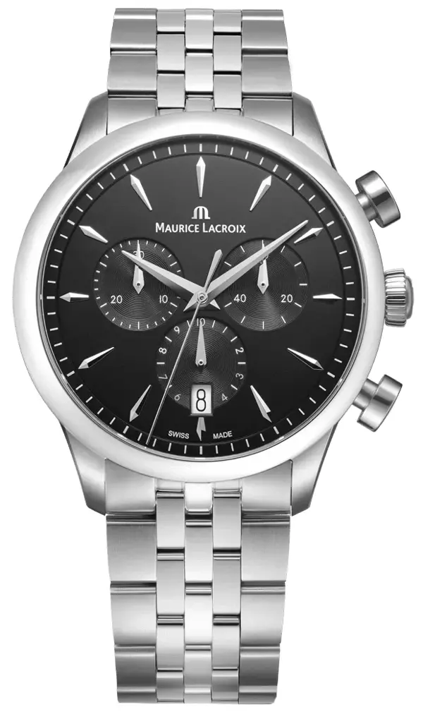 Maurice Lacroix 1975 Quartz Chronograph 40 mm, reference 751038-SS002-131-1