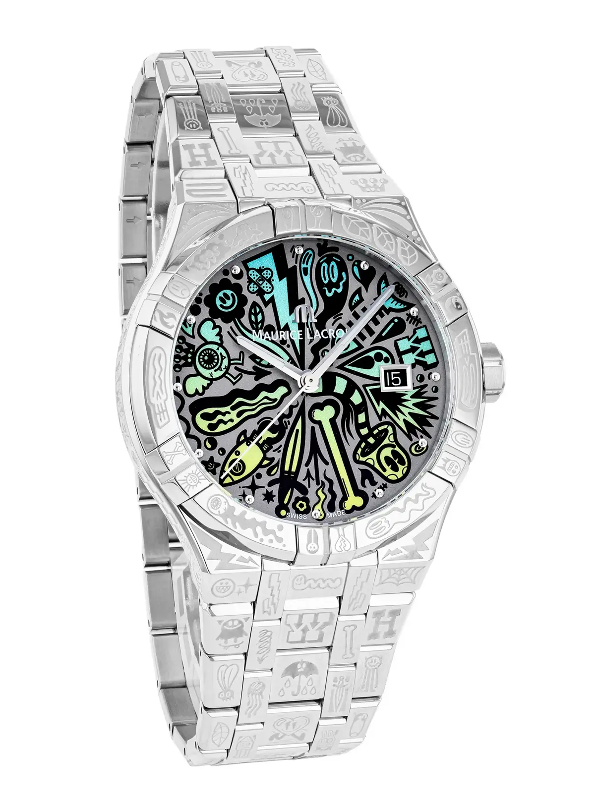 Maurice Lacroix Aikon Automatic Wotto Limited Edition 42mm, reference AI6008-SS009-090-1, photo 1