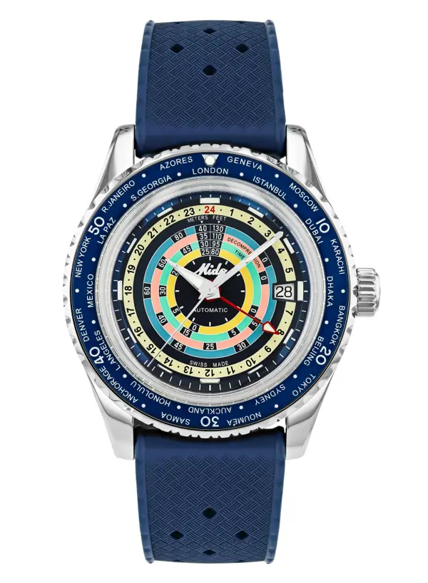 Mido Ocean Star Decompression Worldtimer, reference M026.829.17.041.00
