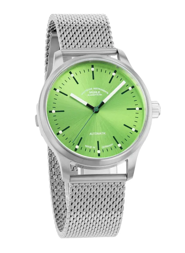 Mühle Glashütte Panova Limettengrün, reference M1-40-76-1-MB-II