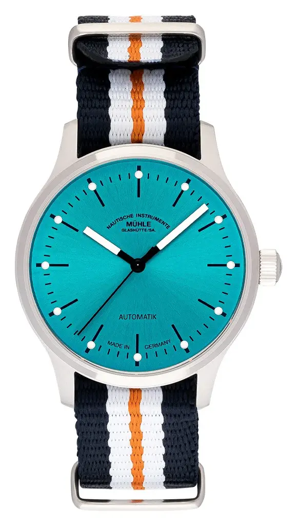 Mühle Glashütte Panova Türkisblau, reference M1-40-79-NB-I