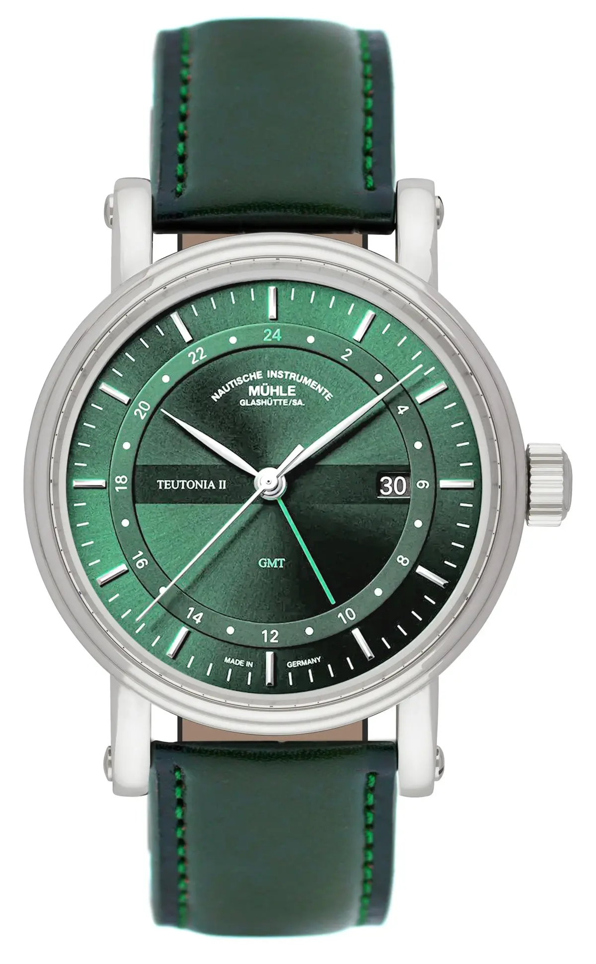 Mühle Glashütte Teutonia II GMT, reference M1-33-96-LB-II, photo 1