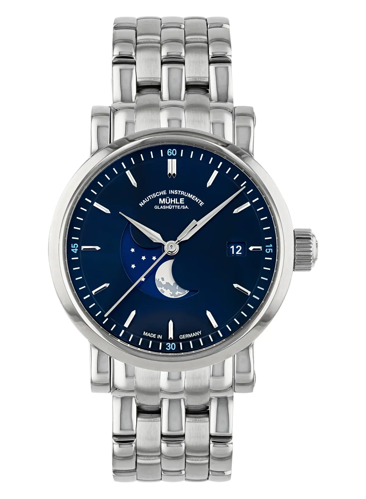 Mühle Glashütte Teutonia IV Bluemoon, reference M1-44-62-MB, photo 1