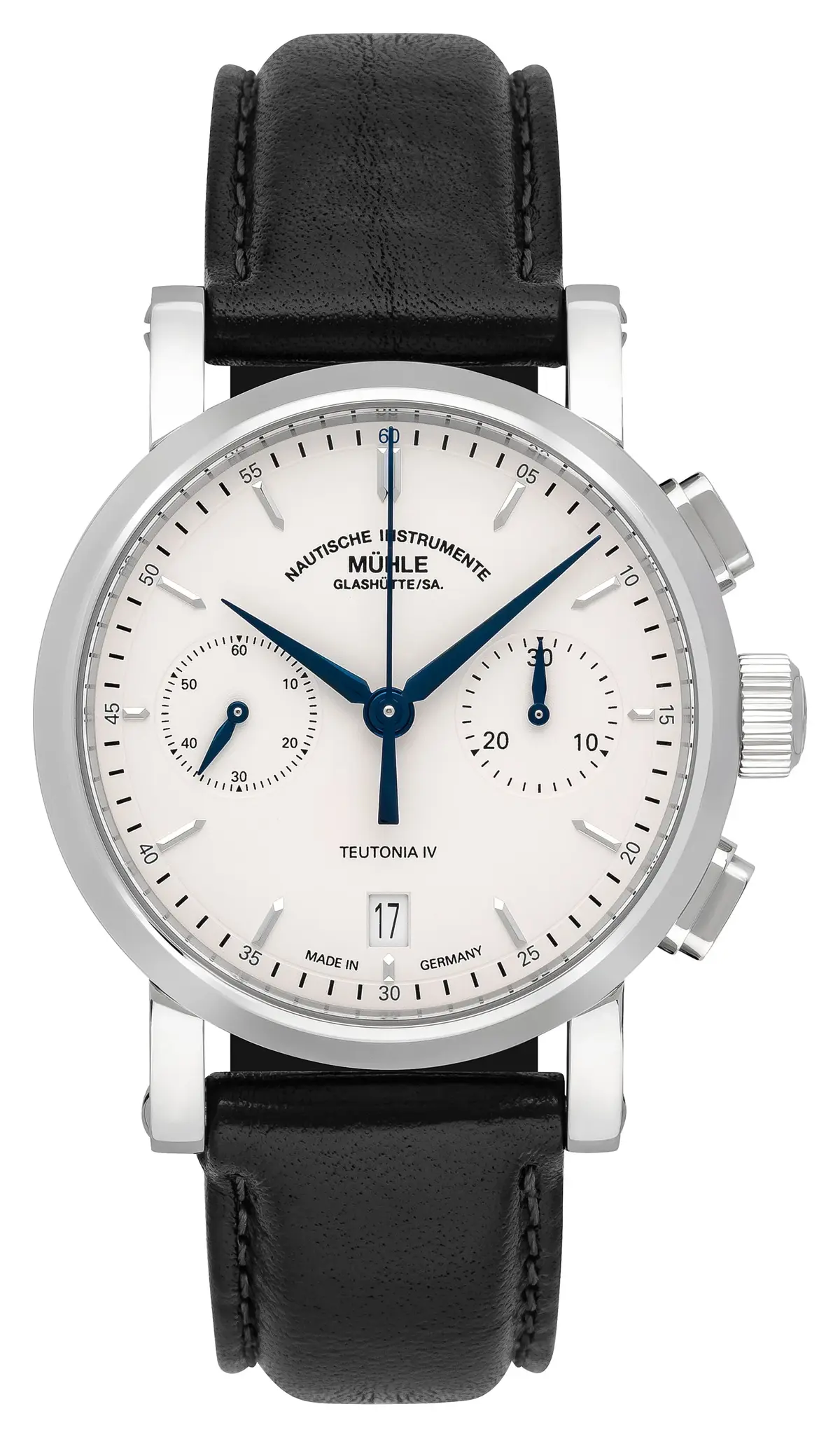 Mühle Glashütte Teutonia IV Chronograph, reference M1-44-35-LB, photo 1