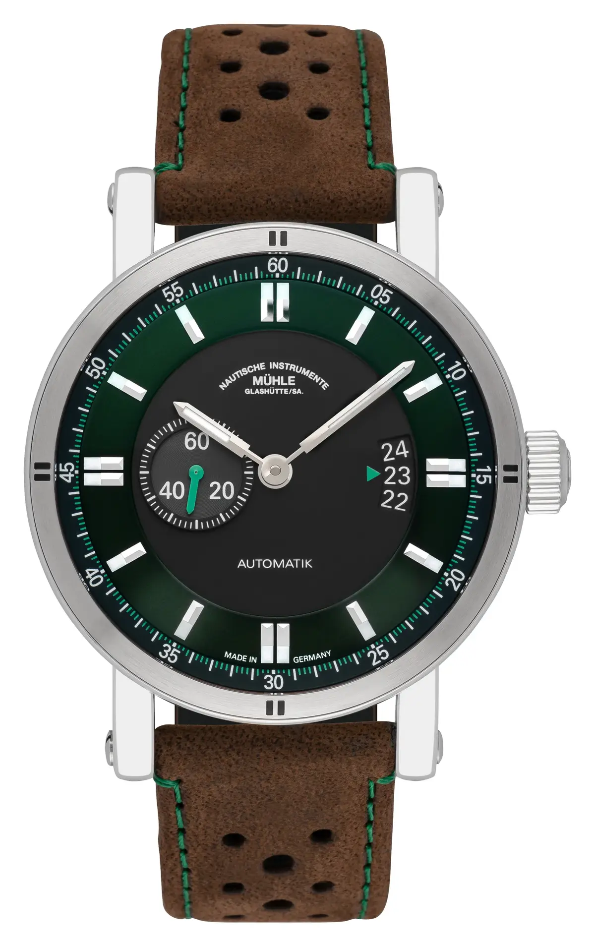 Mühle Glashütte Teutonia Sport II, reference M1-29-74-LB-B, photo 1