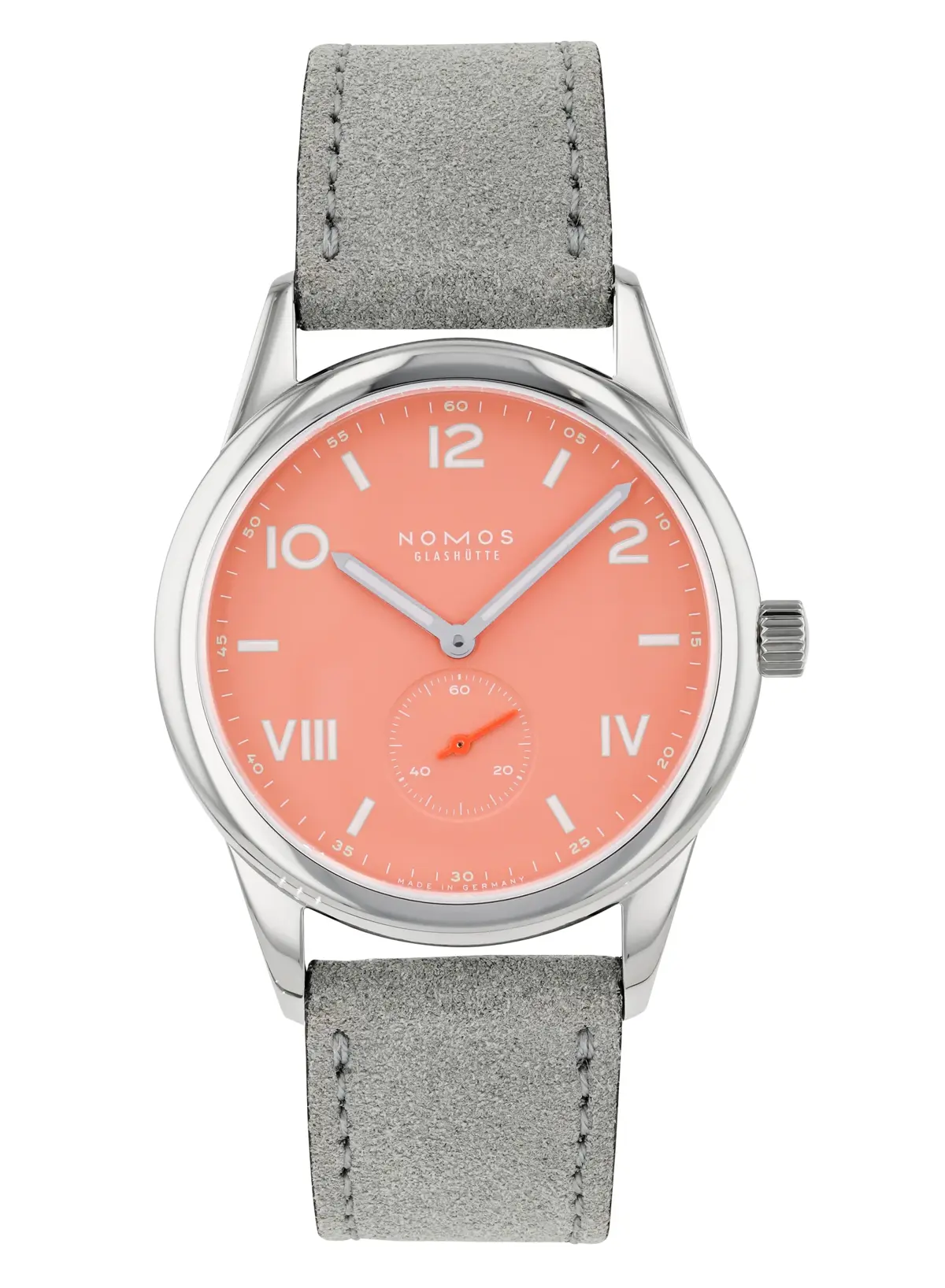 Nomos Glashütte Club Campus 38 Cream Coral, reference 725.GB, photo 1