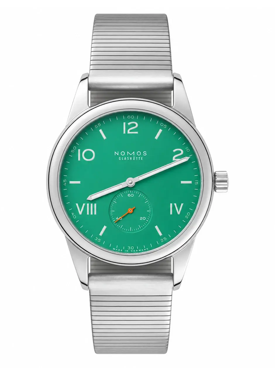 Nomos Glashütte Club Campus 38 Electric Green, reference 726, photo 1