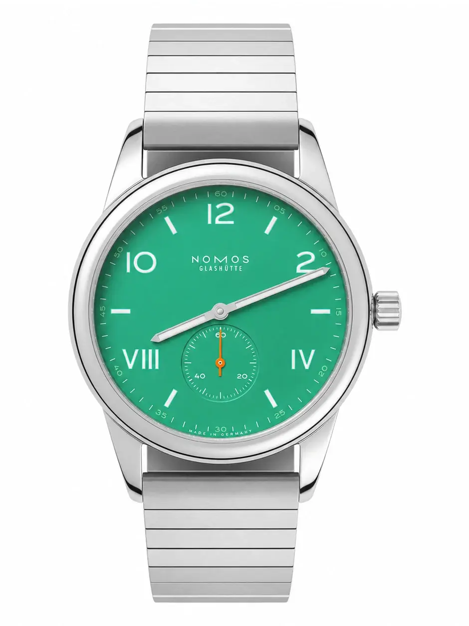 Nomos Glashütte Club Campus 38 Electric Green, reference 726, photo 1
