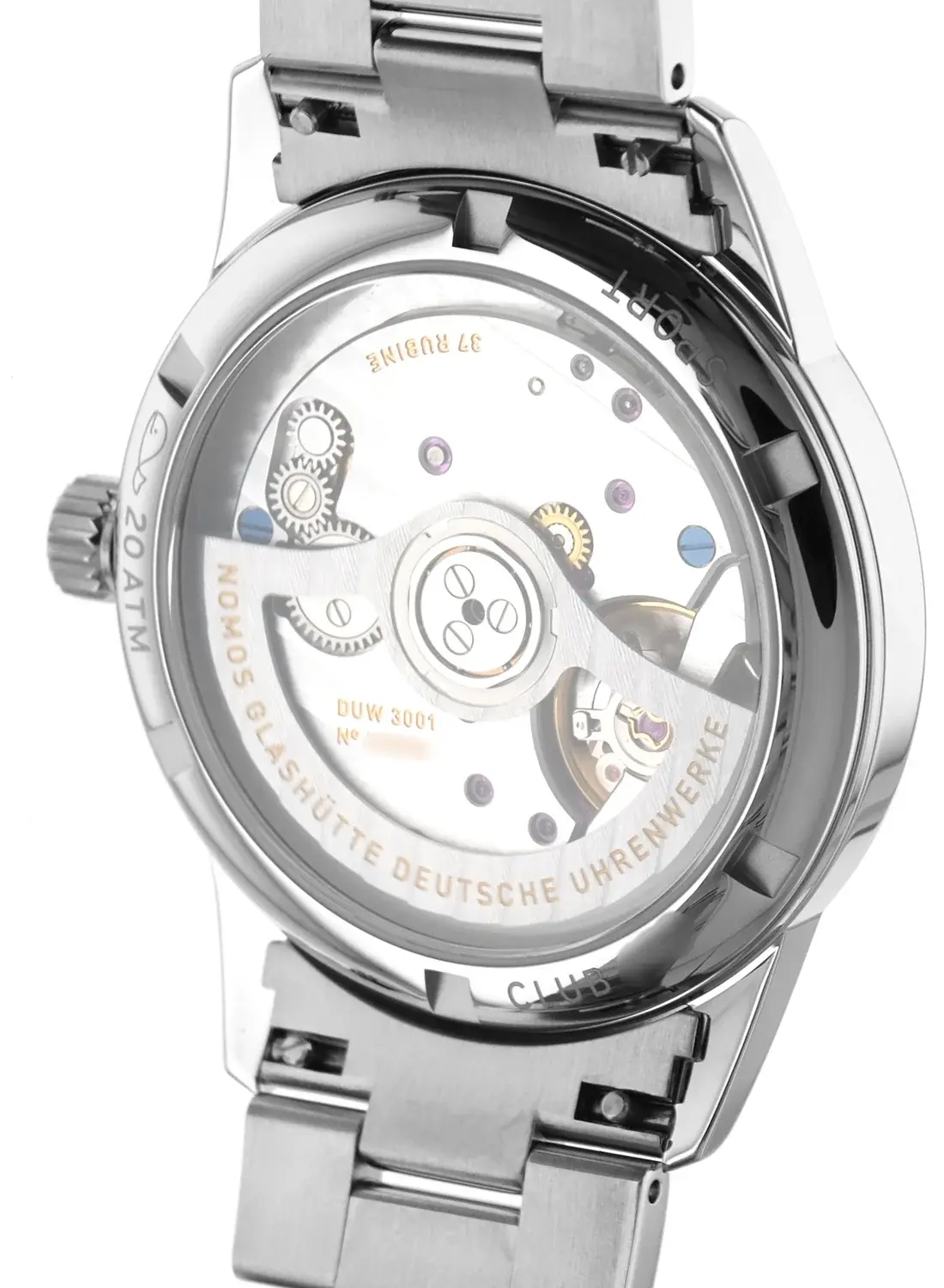 Nomos Glashütte Club Sport Neomatik 34 Gold, reference 755, photo 3