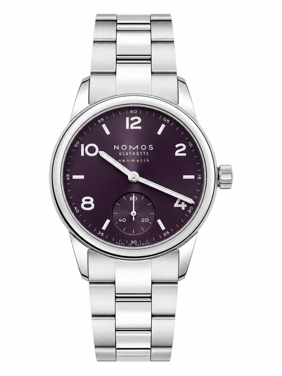 Nomos Glashütte Club Sport Neomatik 34 Purple, reference 757, photo 1