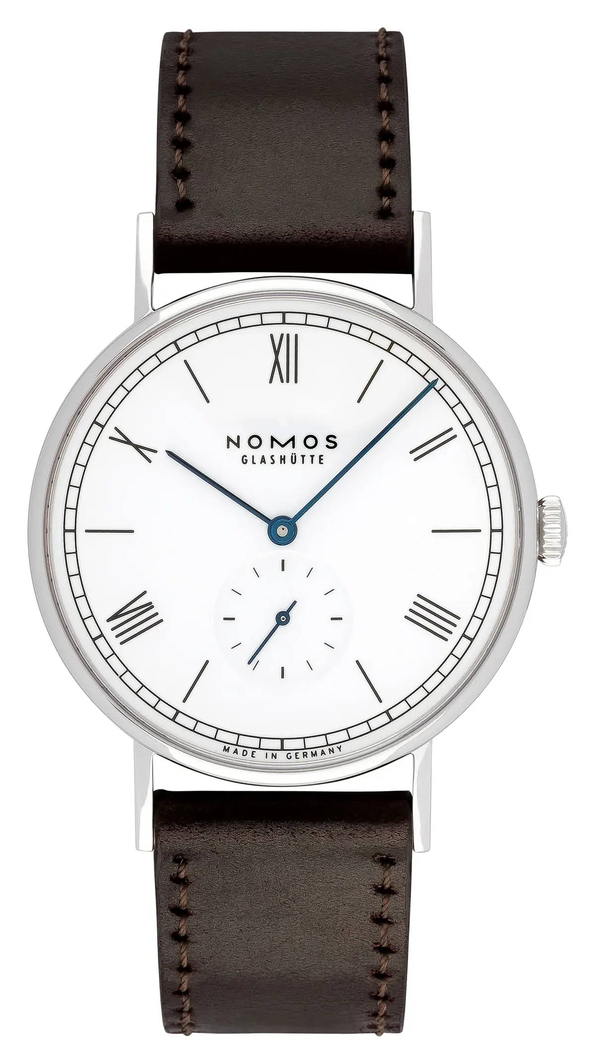 Nomos Glashütte Ludwig 38 Emailleweiss, reference 236, photo 1